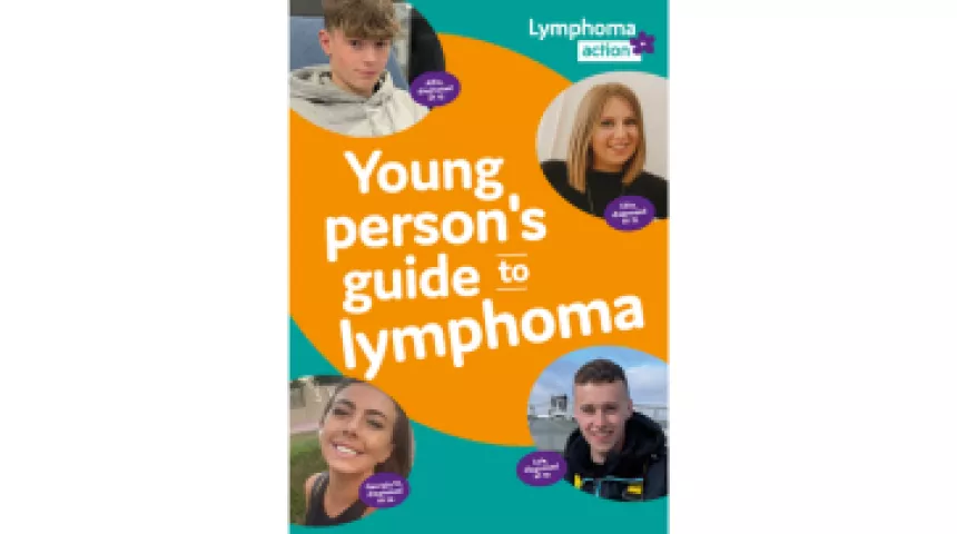 Young persons guide to lymphoma book cover